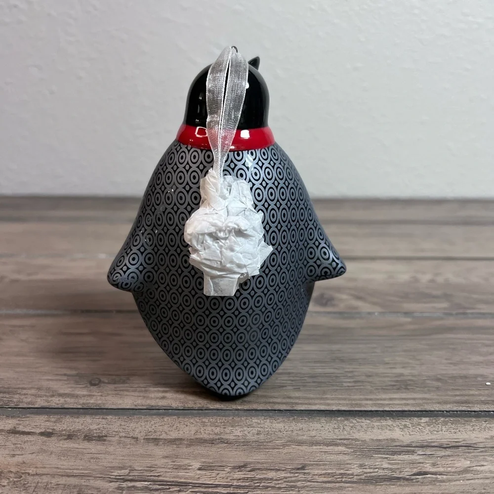 Hallmark Keepsake *NEW* Porcelain Christmas Ornament 2016 “Black Tie” Penguin‎